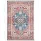 Loloi II Skye SKY-05 3"6" x 5"6" Brick and Ocean Area Rug, , large