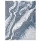 Safavieh Craft CFT844M 6"7" x 9" Blue and Grey Area Rug, , large