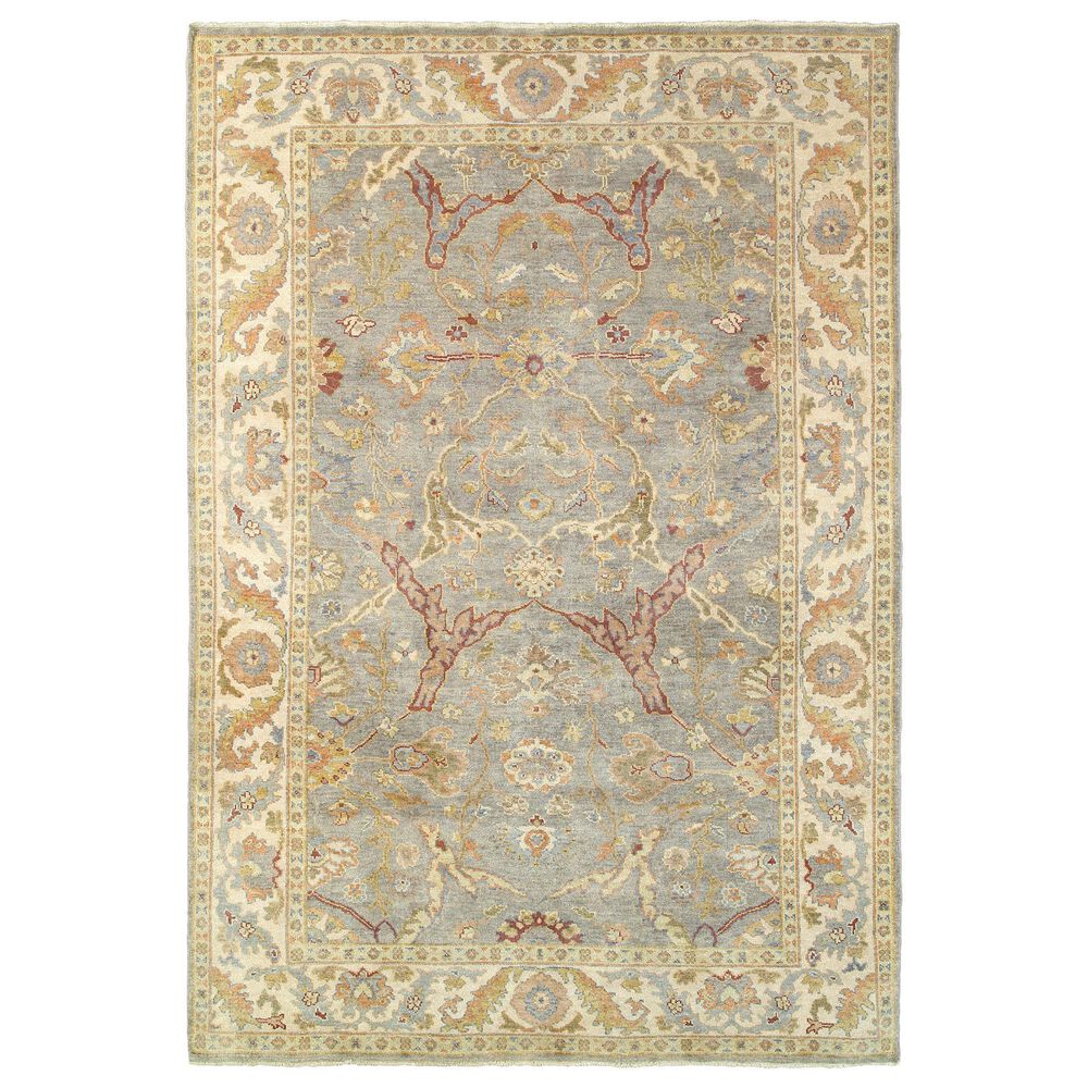Oriental Weavers Palace Grey and Beige 10" x 14" Area Rug, , large
