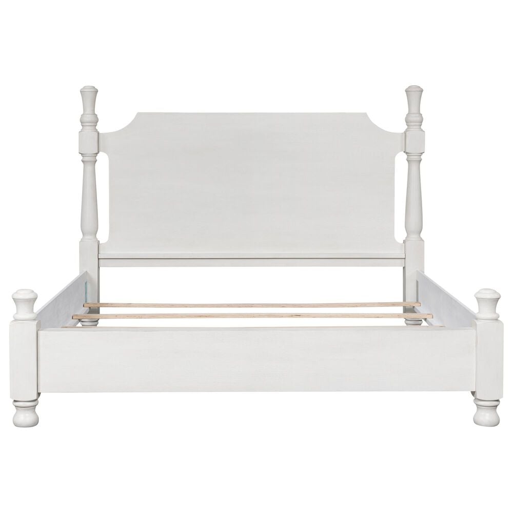 Ashley Rowlenstown 5-Piece Queen Poster Bedroom Set in Antique White, , large
