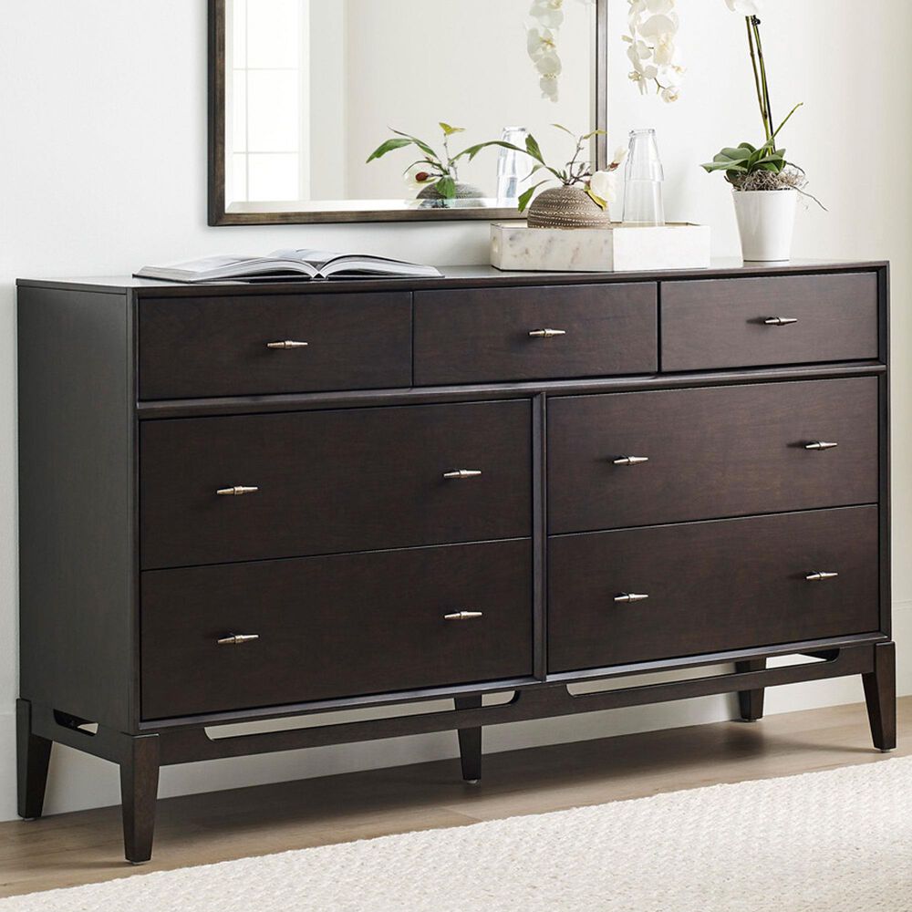 Riva Ridge Sutton 7-Drawer Dresser in French Roast, , large