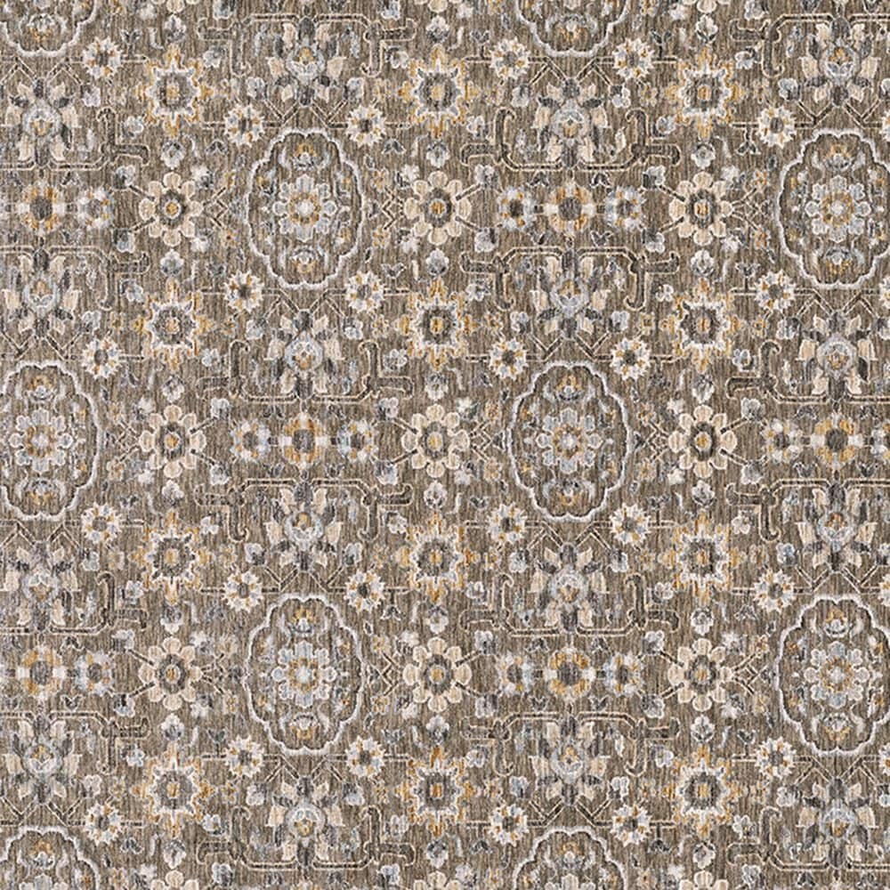 Oriental Weavers Maharaja Ames 532D 2&#39;3&quot; x 7&#39;6&quot; Grey and Tan Scatter Rug, , large