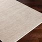 Surya Azalea 10" x 14" Off White and Charcoal Indoor/Outdoor Area Rug, , large