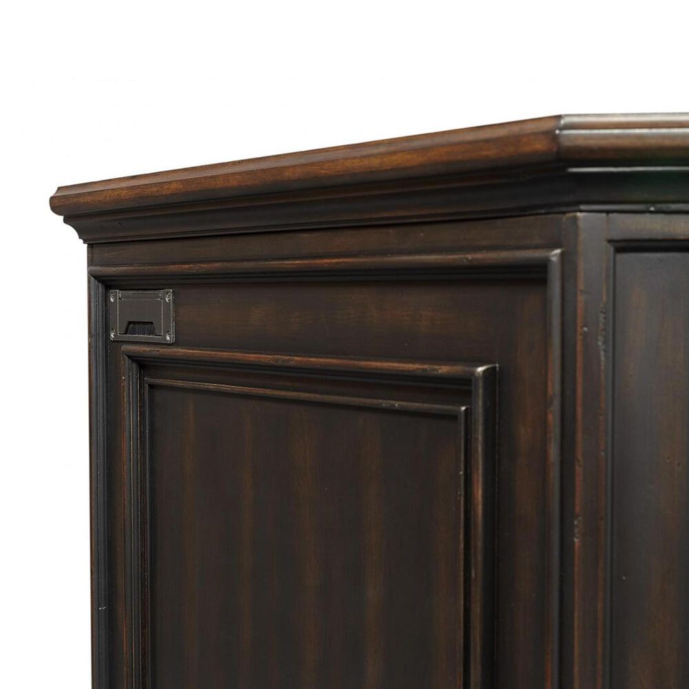 Riva Ridge Hampton Credenza Desk in Black Cherry, , large