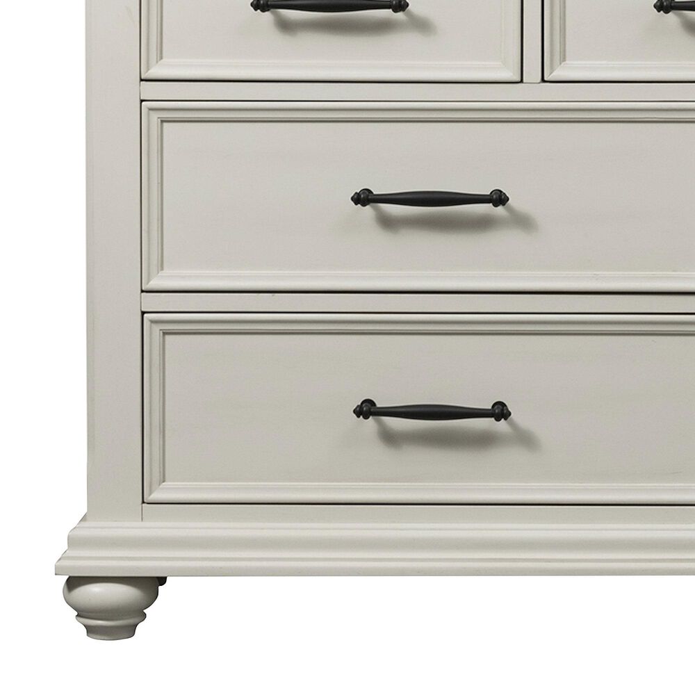 Mayberry Hill Slater 9-Drawer Dresser in White, , large