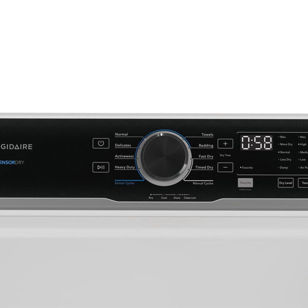 Frigidaire 7 Cu. Ft. Gas Top Load Dryer in White, , large