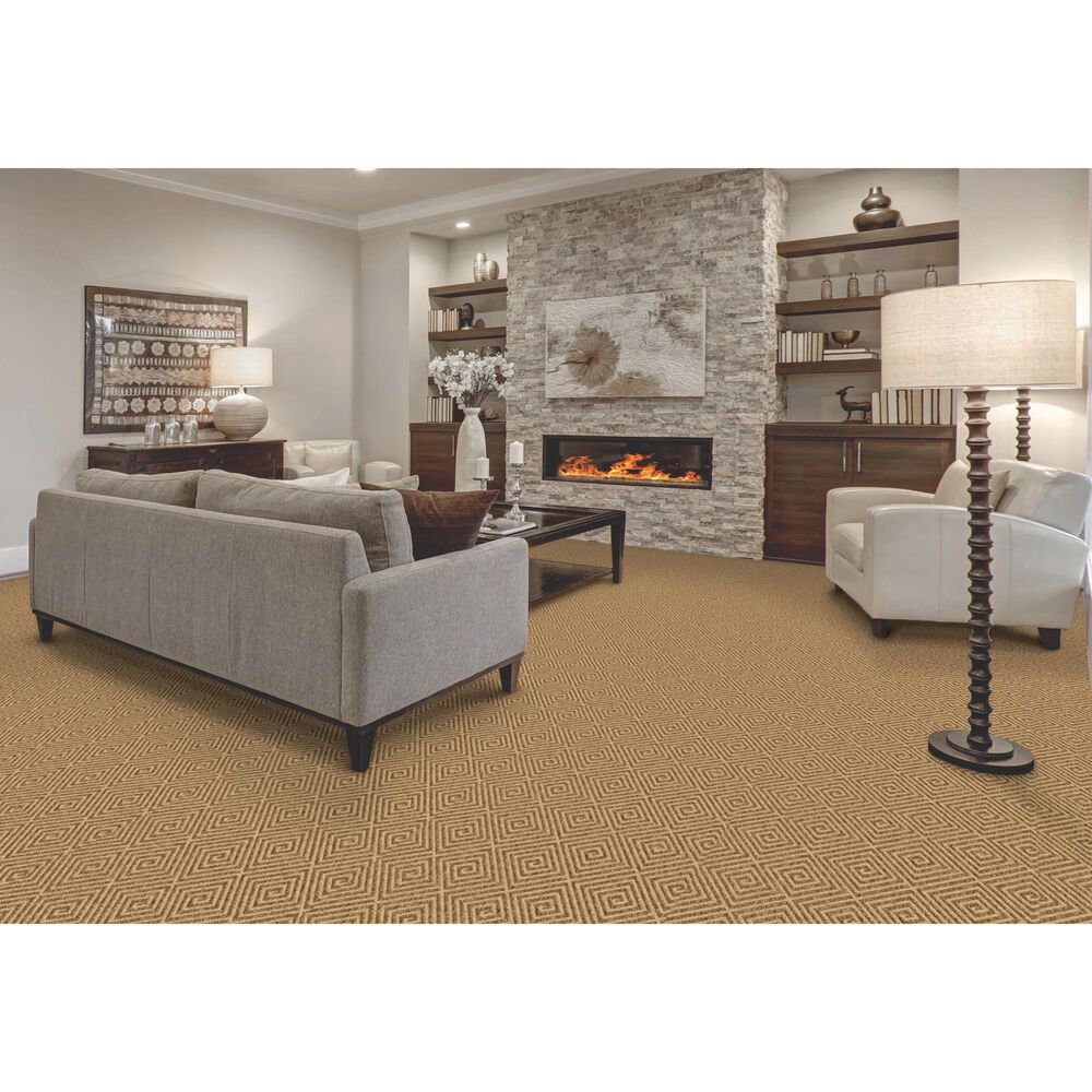 Stanton Tunisia Remix Carpet in Burnt Umber, , large
