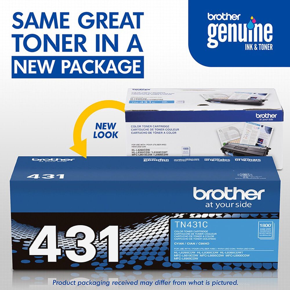 Brother Standard-Yield Toner Cartridge in Cyan, , large