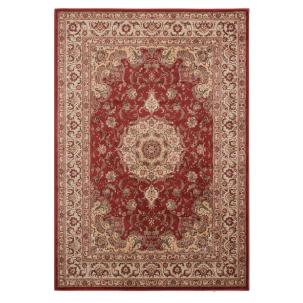 Nourison Ararat ARA02 7'10" x 10'6" Burgundy Area Rug, , large
