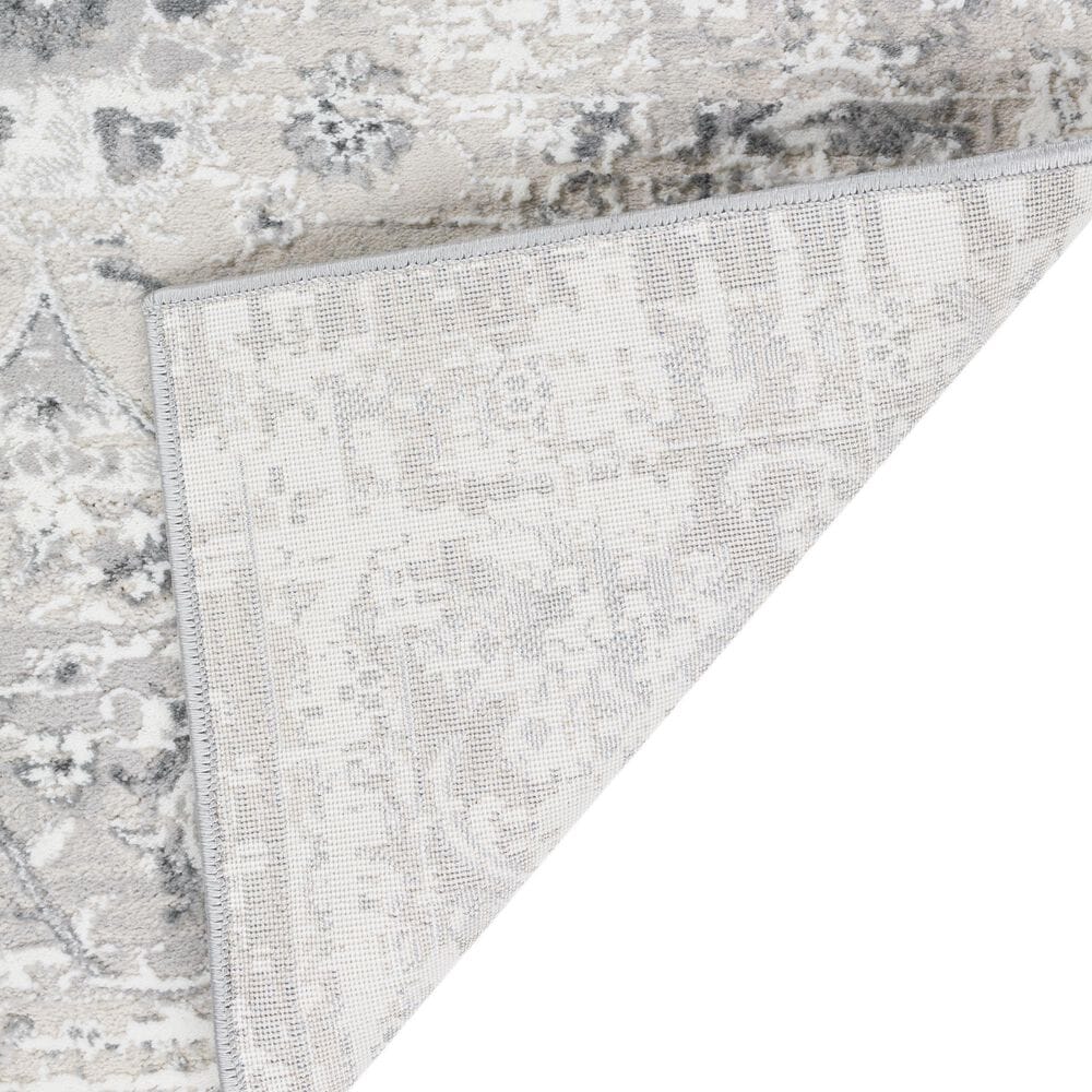 Dalyn Rug Company Rhodes Oriental 7&#39;10&quot; x 10&#39; Silver Area Rug, , large