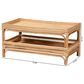 Baxton Studio Lombok Coffee Table in Natural, , large