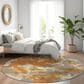 Dalyn Rug Company Kochi KC9 Copper 8" Round Area Rug, , large