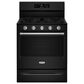 Maytag 5.0 Cu. Ft. Freestanding Gas Range with Steam Clean in Black, , large
