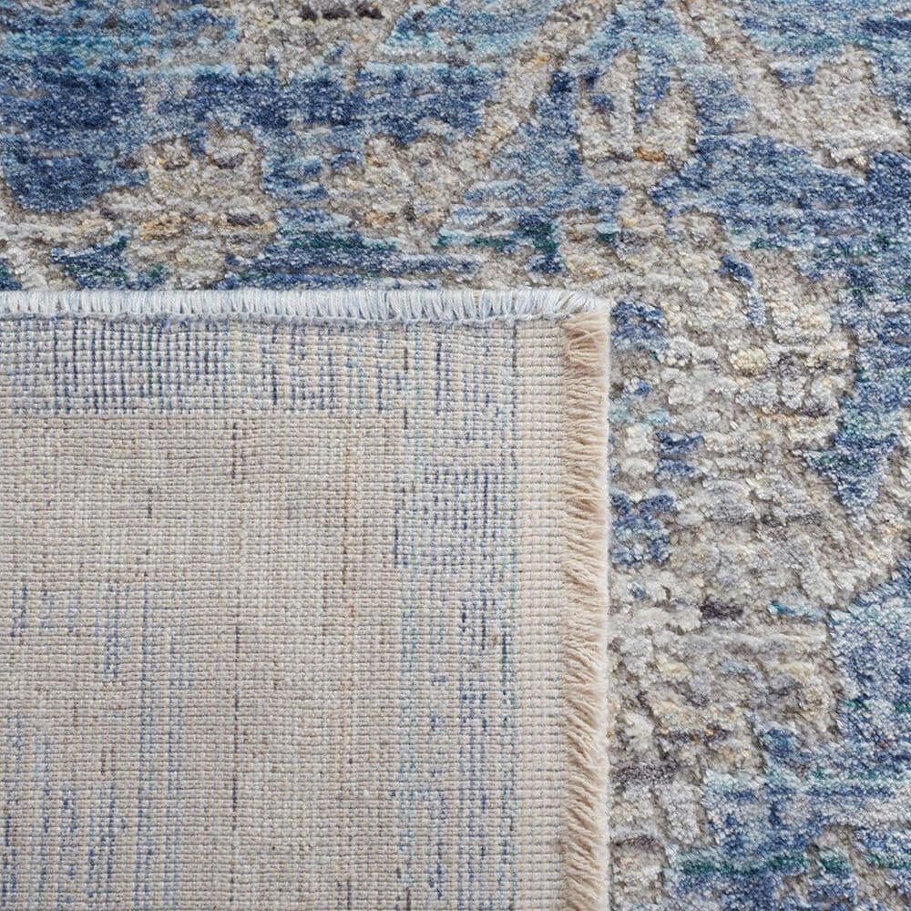 Safavieh Dream DRM402J 2&#39; x 8&#39; Grey and Turquoise Runner, , large