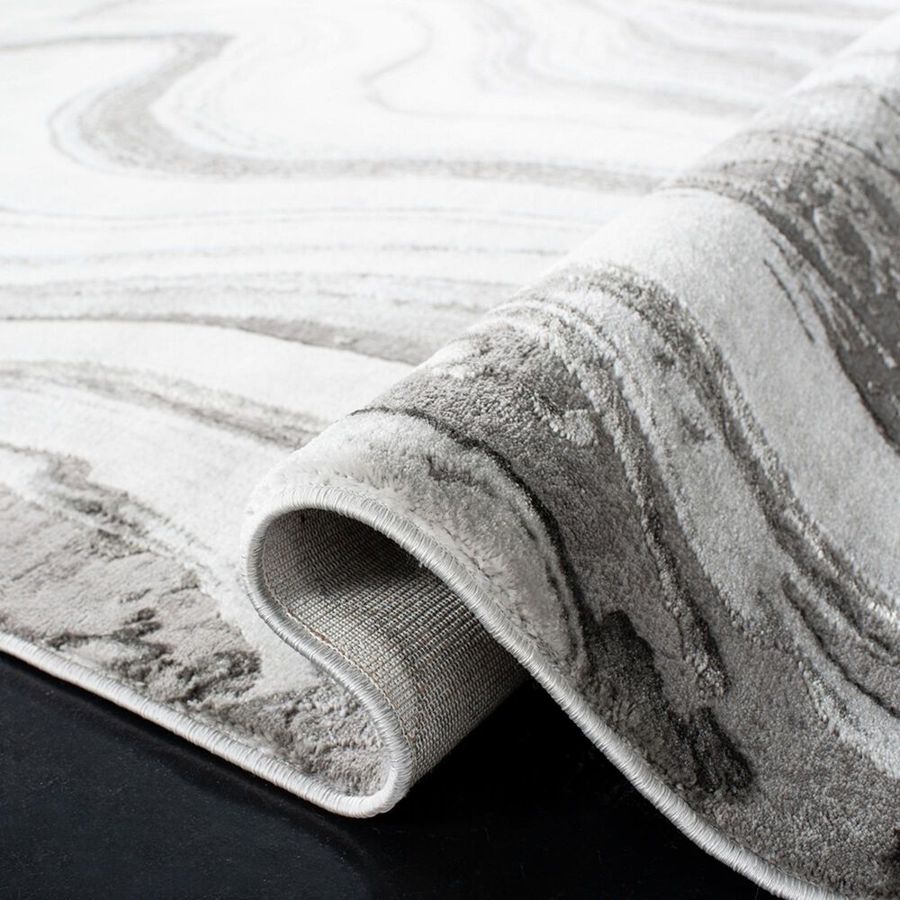 Safavieh Craft CFT819G 5&#39;3&quot; x 7&#39;6&quot; Grey and Silver Area Rug, , large