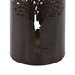 Maple and Jade Tree Cutout Decorative Indoor/Outdoor Candle Lantern in Brushed Copper (Set of 3), , large