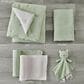 Levtex Cloud Muslin 5-Piece Bedding Set in Sage and White, , large