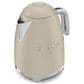 SMEG Retro Style 7-Cup Electric Kettle in Matte Moonlight and Polished Chrome, , large