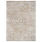 Nourison Astra Machine Washable 3"3" x 5" Beige Area Rug, , large