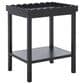 Safavieh Starlyn End Table in Matte Black, , large