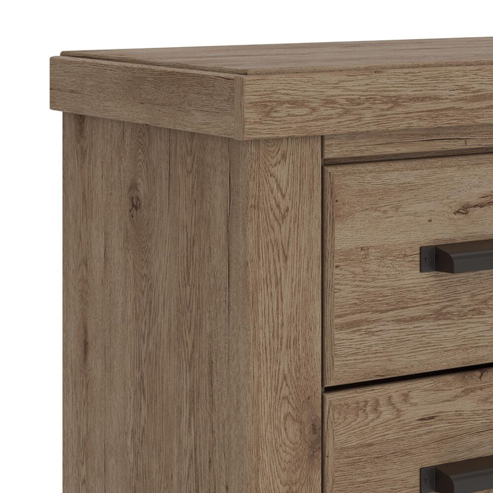 Ashley Oliandon 2-Drawer Nightstand in Light Brown, , large