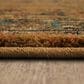 Karastan Spice Market Myanmar Tobacco 12" x 15" Area Rug, , large