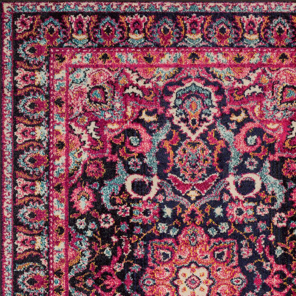 Loloi II Nadia NN-06 6&#39;7&quot; x 9&#39;2&quot; Midnight and Pink Area Rug, , large