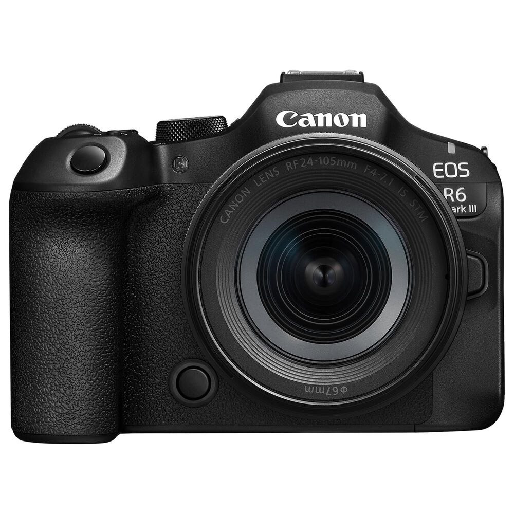 Canon EOS R6 Mark III Mirrorless Digital Camera with RF 24-105mm F4-7.1 IS STM Lens Kit in Black, , large