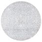 Safavieh Webster WBS318G 6"7" Round Grey and Beige Area Rug, , large