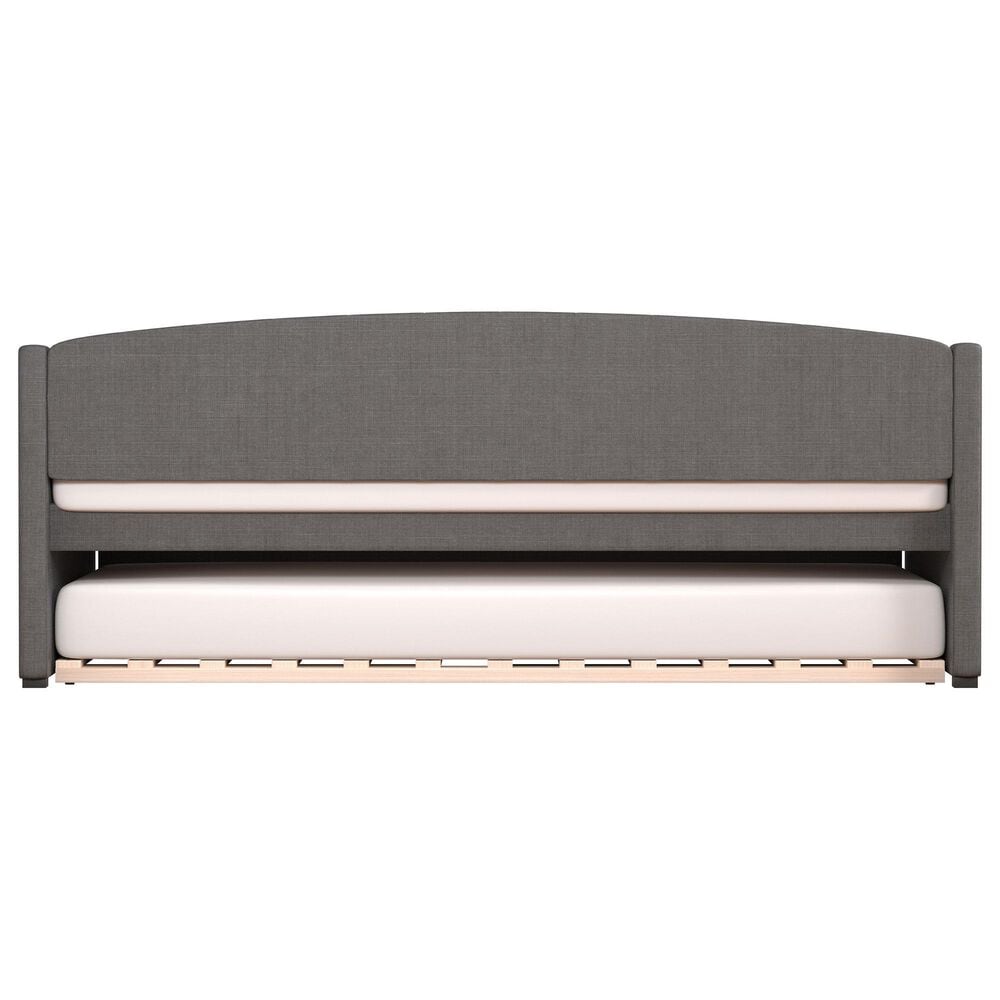 The Monday Company Zoey Upholstered Daybed with Trundle in Charcoal, , large