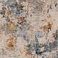 Surya Laila LAA-2315 12" x 15" Teal, Sage, Orange, Saffron, Gray and Cream Area Rug, , large