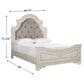 Ashley Realyn Queen Panel Bed in Chipped White, , large