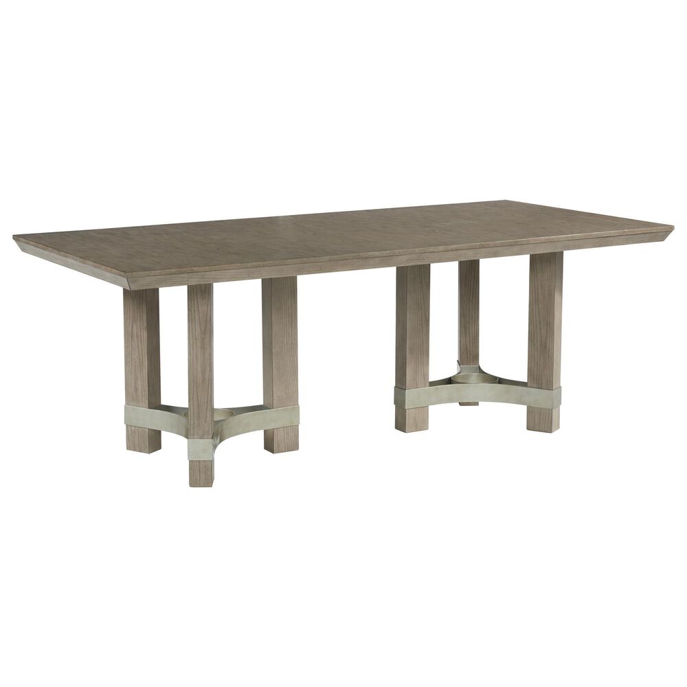 Ashley Chrestner Rectangular Dining Table in Waxy Gray - Table Only, , large