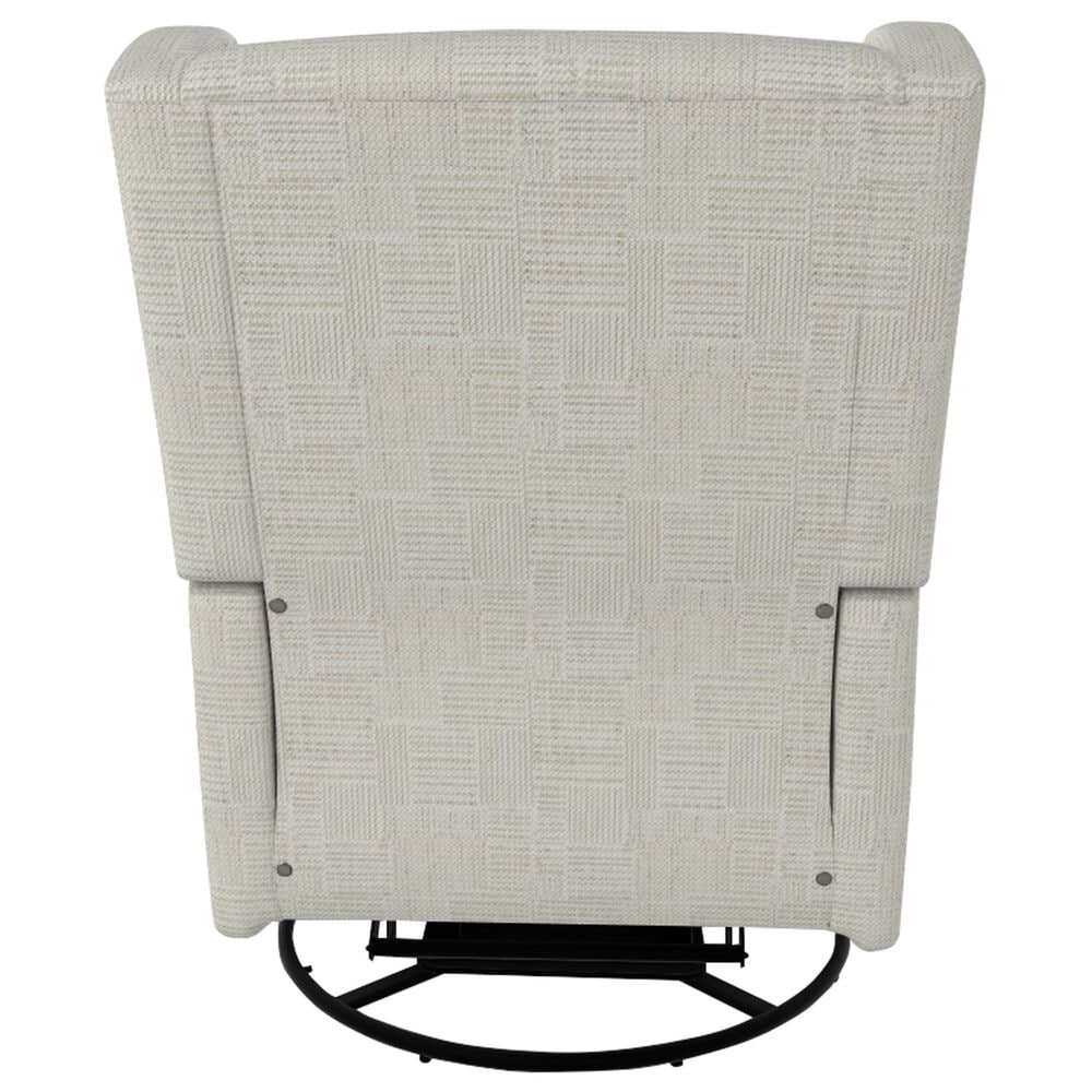 Best Home Furnishings Lillian Swivel Glider Recliner in Snow, , large