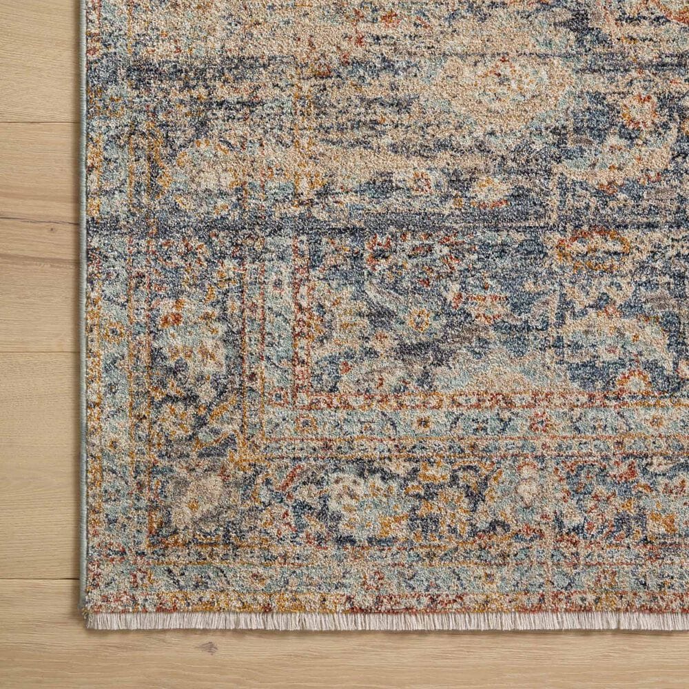 Angela Rose Blake 2&#39; x 3&#39; Navy and Multicolor Area Rug, , large
