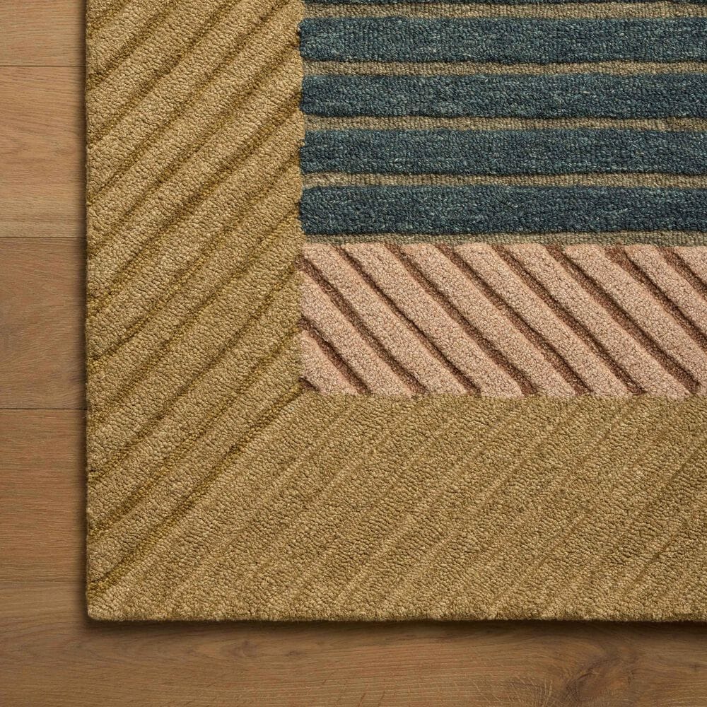 Loloi Madi Green and Multicolor 8'6" x 11'6" Area Rug, , large