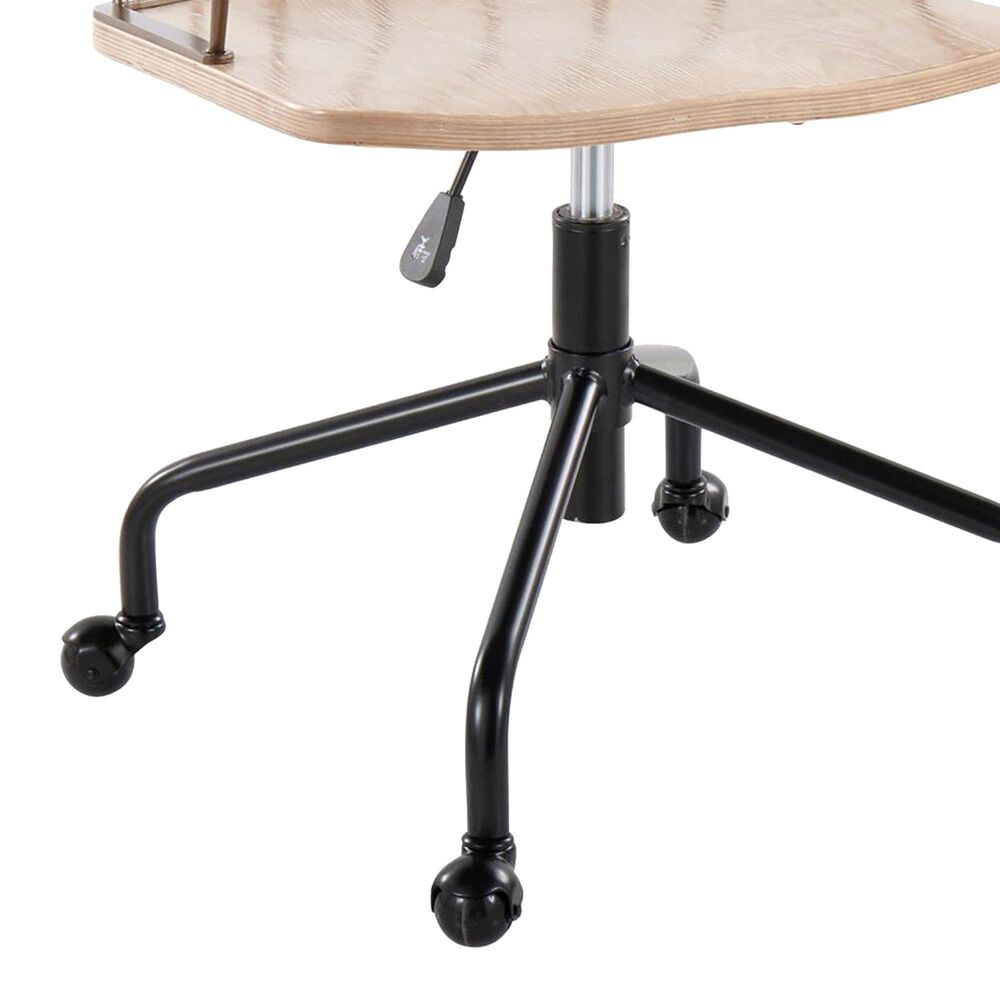 Lumisource Preston Office Chair in Black, Antique Copper and Whitewashed, , large