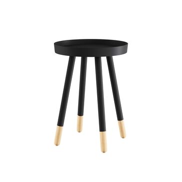 Timberlake Lavish Home End Table in Black, , large