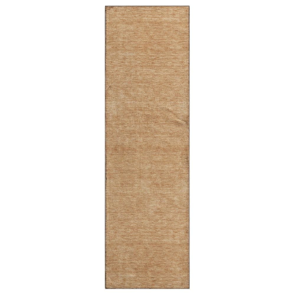 Dalyn Rug Company Soft Essentials Solid Copper 2"3" x 7"6" Runner, , large