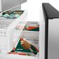 Cafe 23.1 Cu. Ft. Counter-Depth French Door Refrigerator Energy Star in Stainless Steel with Brushed Stainless Handles, , large