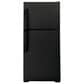 GE Appliances 19.2 Cu. Ft. Top-Freezer Refrigerator in Black, , large