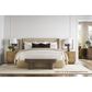 Vanguard Furniture Nova King Wingback Panel Bed in Johnny Sand, , large