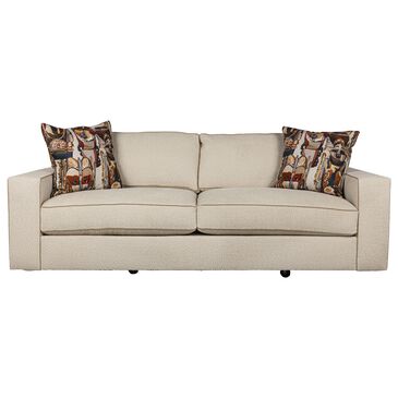 Massoud Max Stationary Sofa in Jennie Linen, , large