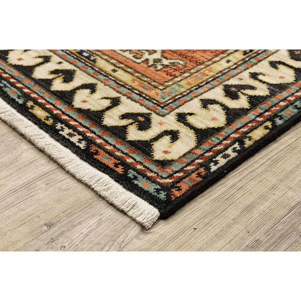 Oriental Weavers Lilihan Tribal Medallion 7&#39;10&quot; x 10&#39;10&quot; Navy Area Rug, , large
