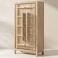 Jennifer Taylor Home Rowan 83" 2-Door Tall Storage Cabinet in Heritage Light Natural Brown, , large