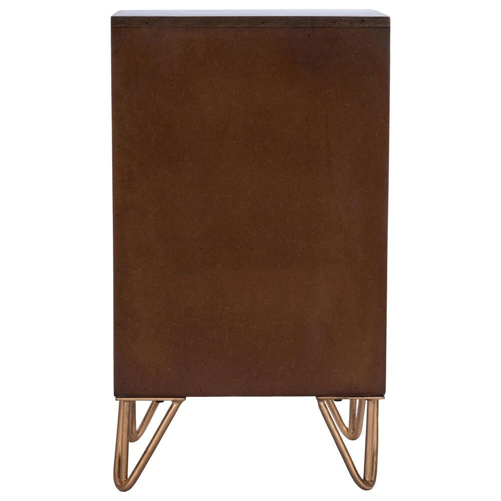 Butler Specialty Company Alda Chairside Chest in Medium Brown, , large