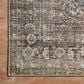 Chris Loves Julia x Loloi Jules 8"6" x 11"6" Lagoon and Brick Area Rug, , large