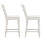 Belle Furnishings Magnolia Manor Counter Chair in White (Set of 2), , large