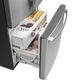 GE Appliances 23.1 Cu. Ft. Counter Depth French Door Refrigerator in Stainless Steel, , large