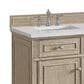 James Martin Vanities Lorelai 60" Double Vanity in Whitewashed Oak with 3 cm White Zeus Quartz Top, , large